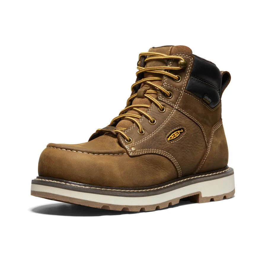 Men's Cincinnati 6" Waterproof 90° Heel Boot (Carbon-Fiber Toe) (Wide)