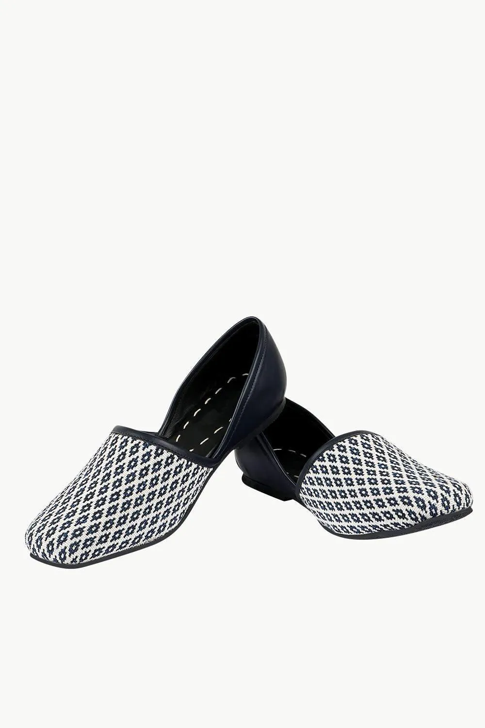 Men's Diamond Jacquard Juttis