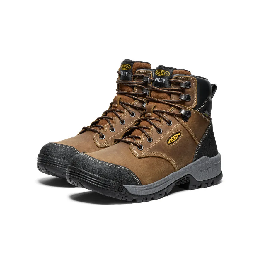 Men's Evanston 6" Waterproof Boot (Soft Toe) (Wide)
