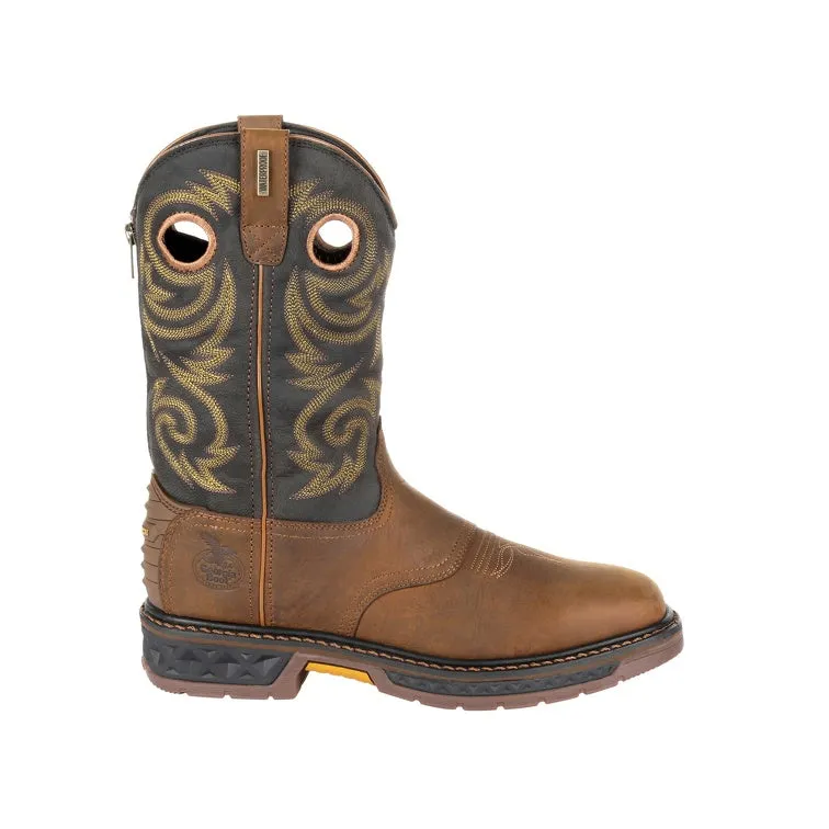 Men's Georgia Boot Carbo-Tec LT Waterproof Pull-on Work Boot