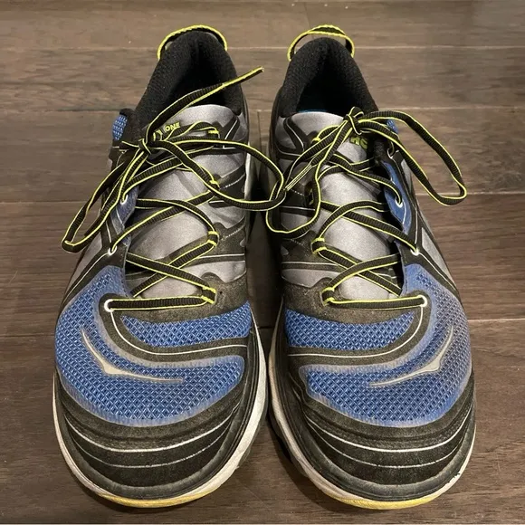 MEN'S HOKA CONSTANT SHOES - TRUE BLUE / GREY / CITRUS 12.5