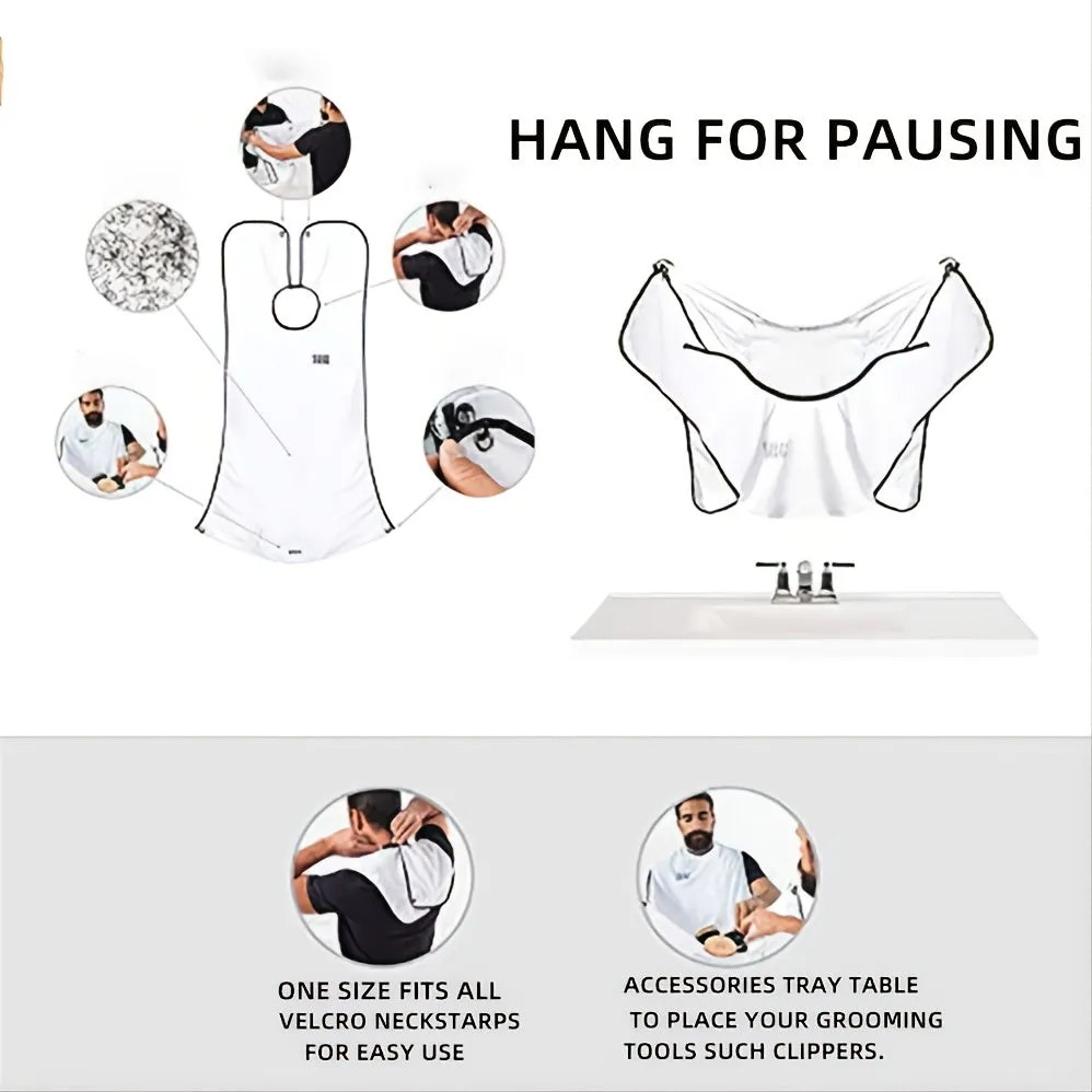 Men's Wall Mirror Shaving Cape