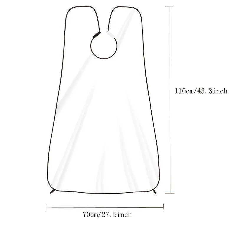 Men's Wall Mirror Shaving Cape