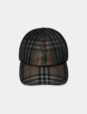 MESH OVRLAY BASEBALL CAP