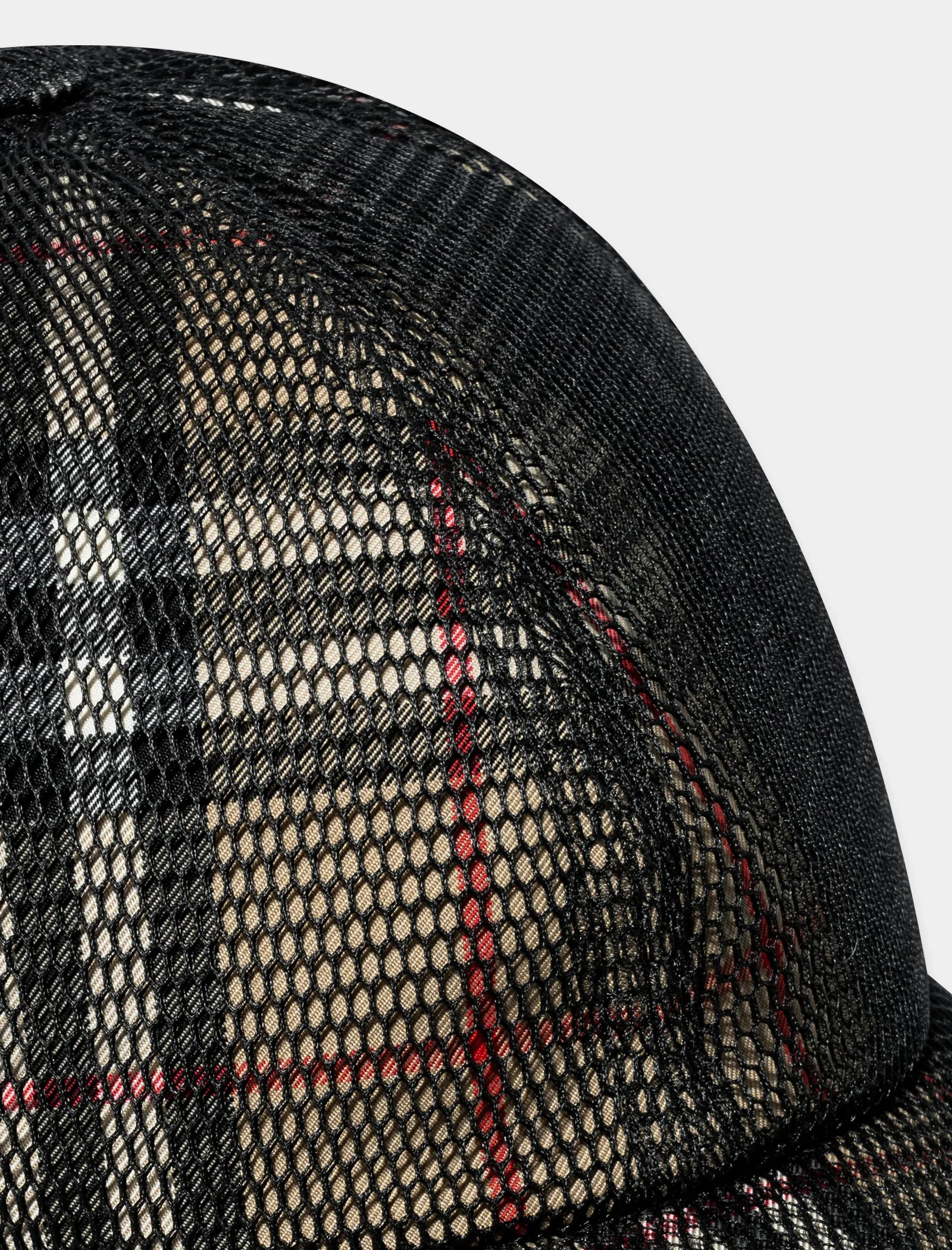 MESH OVRLAY BASEBALL CAP