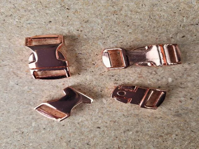Metal Buckle - Rose Gold 12mm*