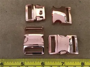 Metal Buckle - Rose Gold - 20mm