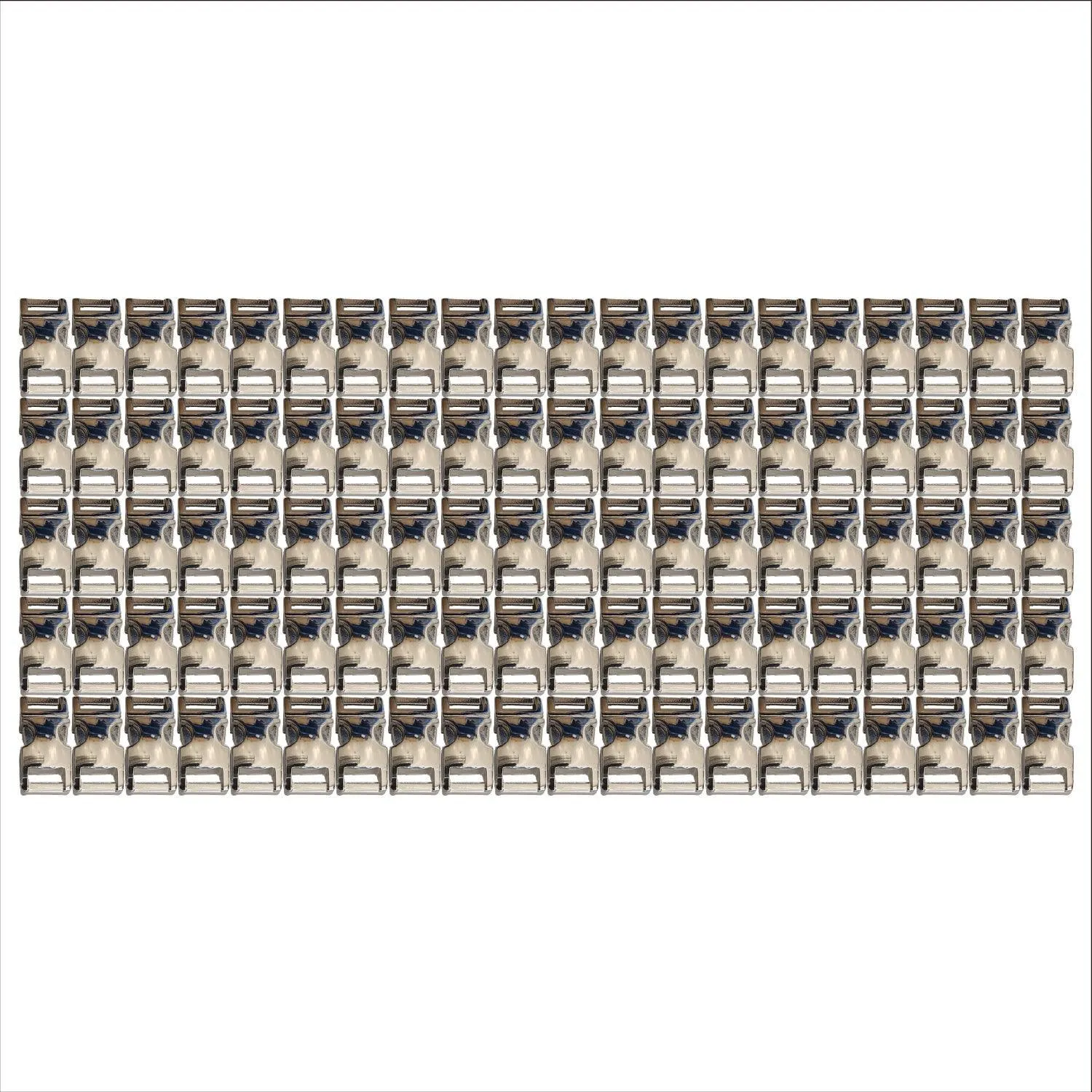 Metal Buckle - Silver 10mm