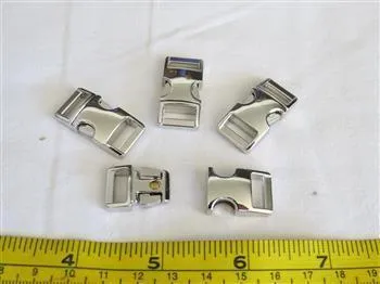 Metal Buckle - Silver 10mm