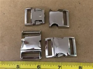 Metal - Silver Buckle - 20mm