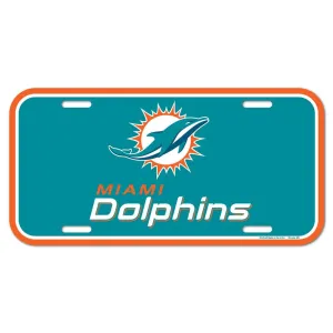 Miami Dolphins License Plate