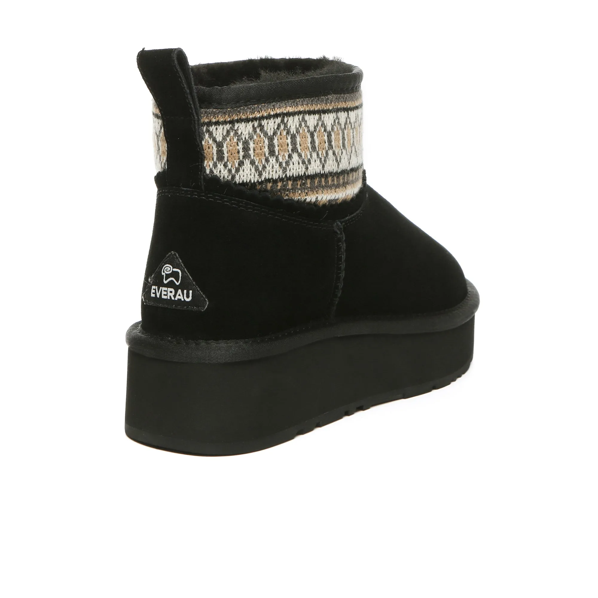 Mini Woven Ankle Platform