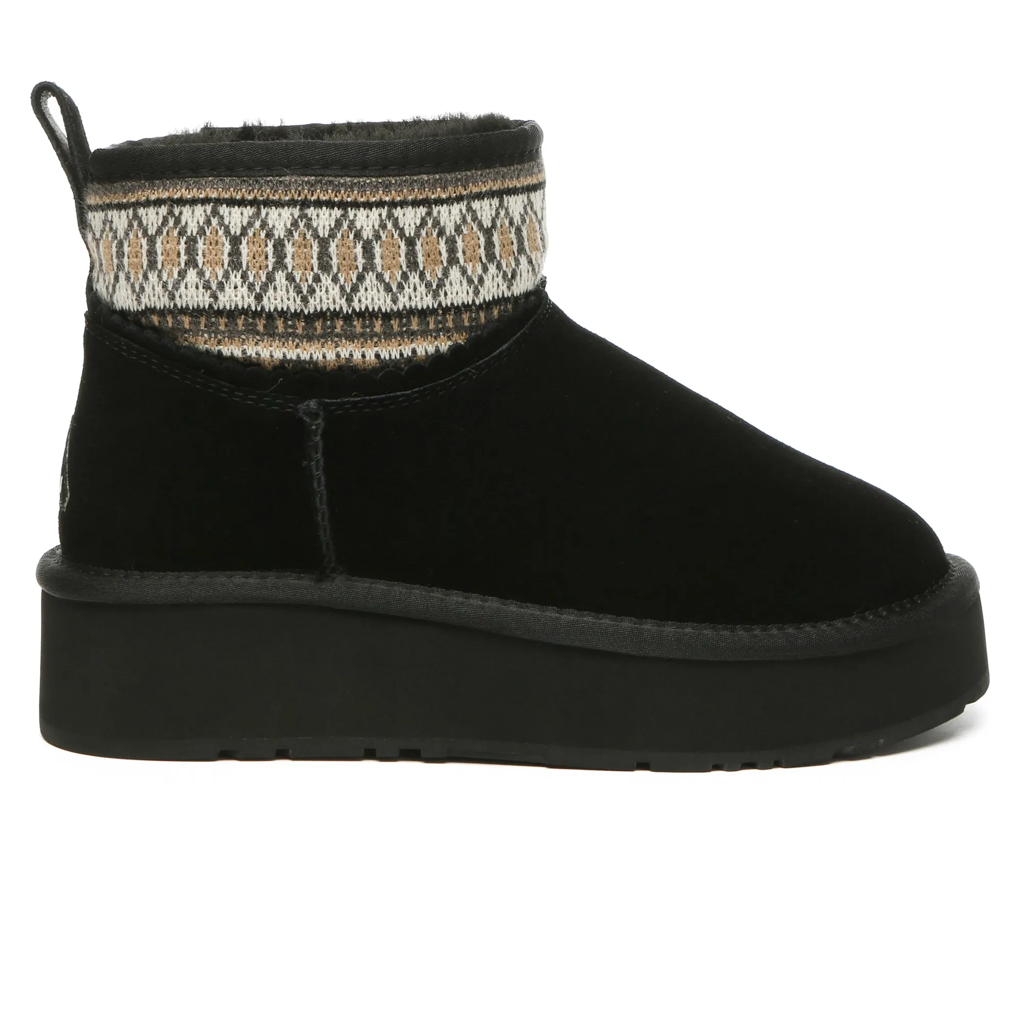 Mini Woven Ankle Platform