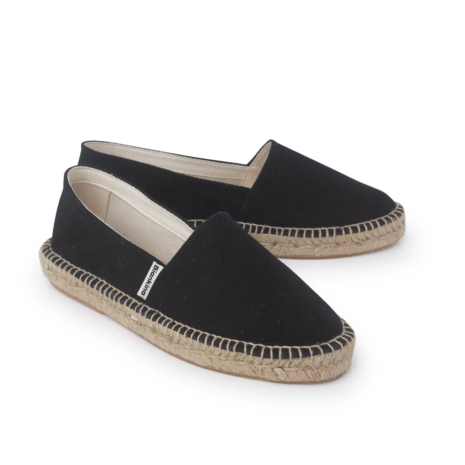 Monaco Eco Friendly Men's Espadrilles - Black