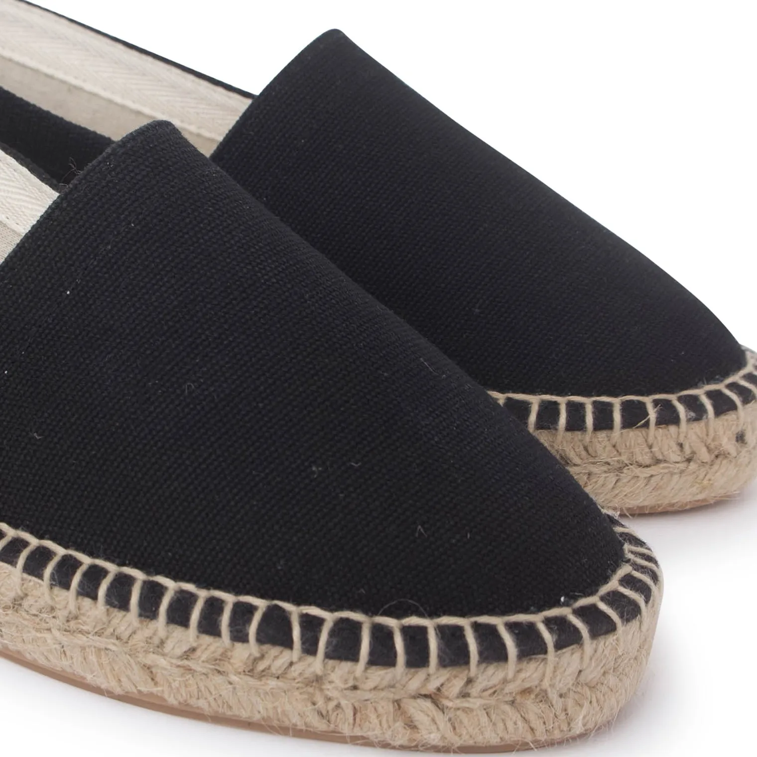 Monaco Eco Friendly Men's Espadrilles - Black