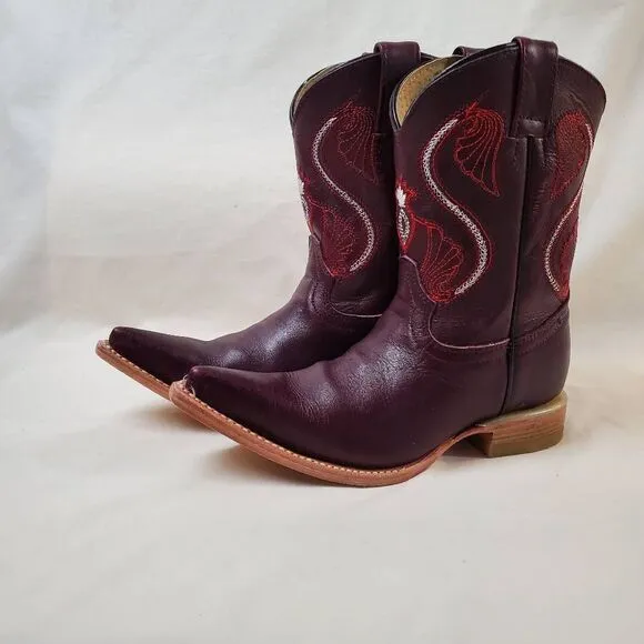 Montenegro Kids Cowboy Boots Size 9.5 NEW