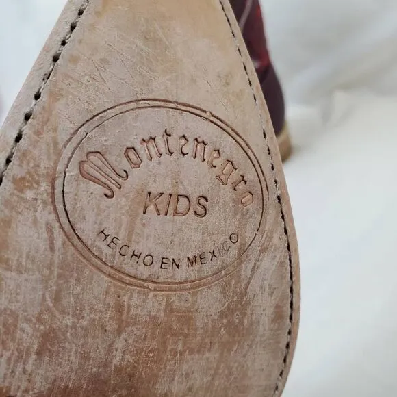 Montenegro Kids Cowboy Boots Size 9.5 NEW