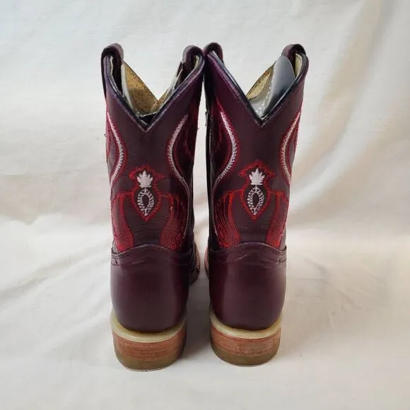 Montenegro Kids Cowboy Boots Size 9.5 NEW
