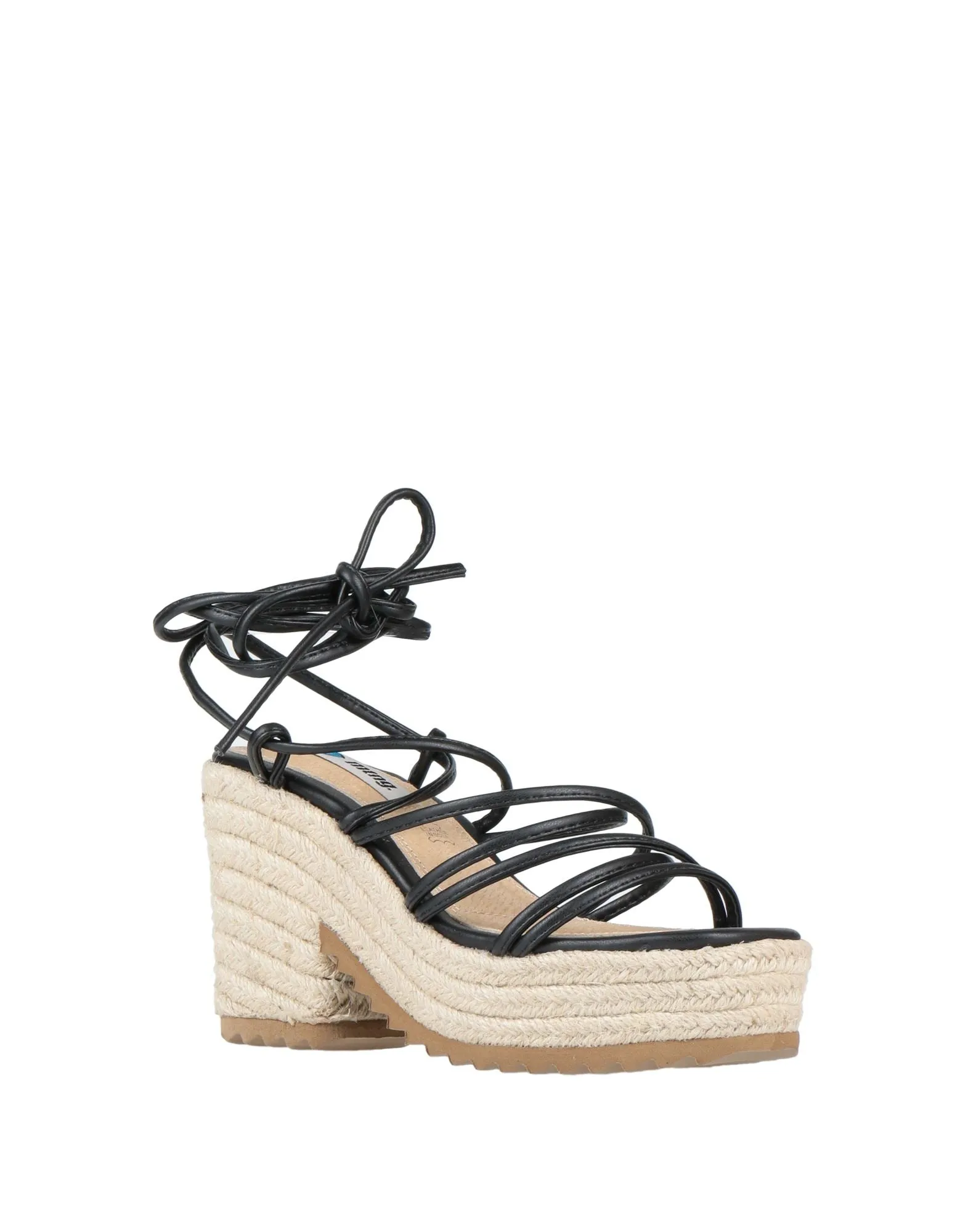 MTNG Black Espadrilles (17406611MW) Woman