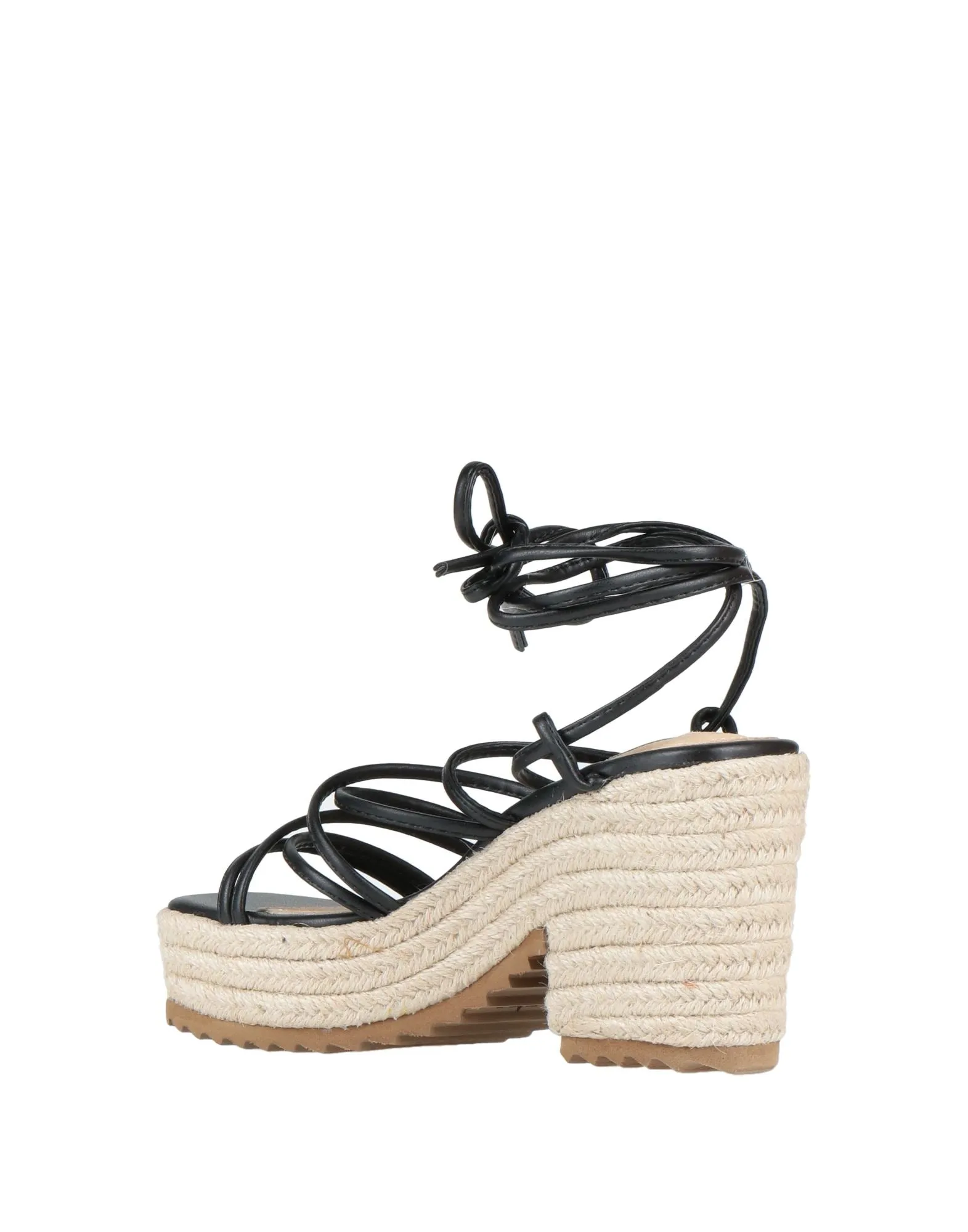 MTNG Black Espadrilles (17406611MW) Woman