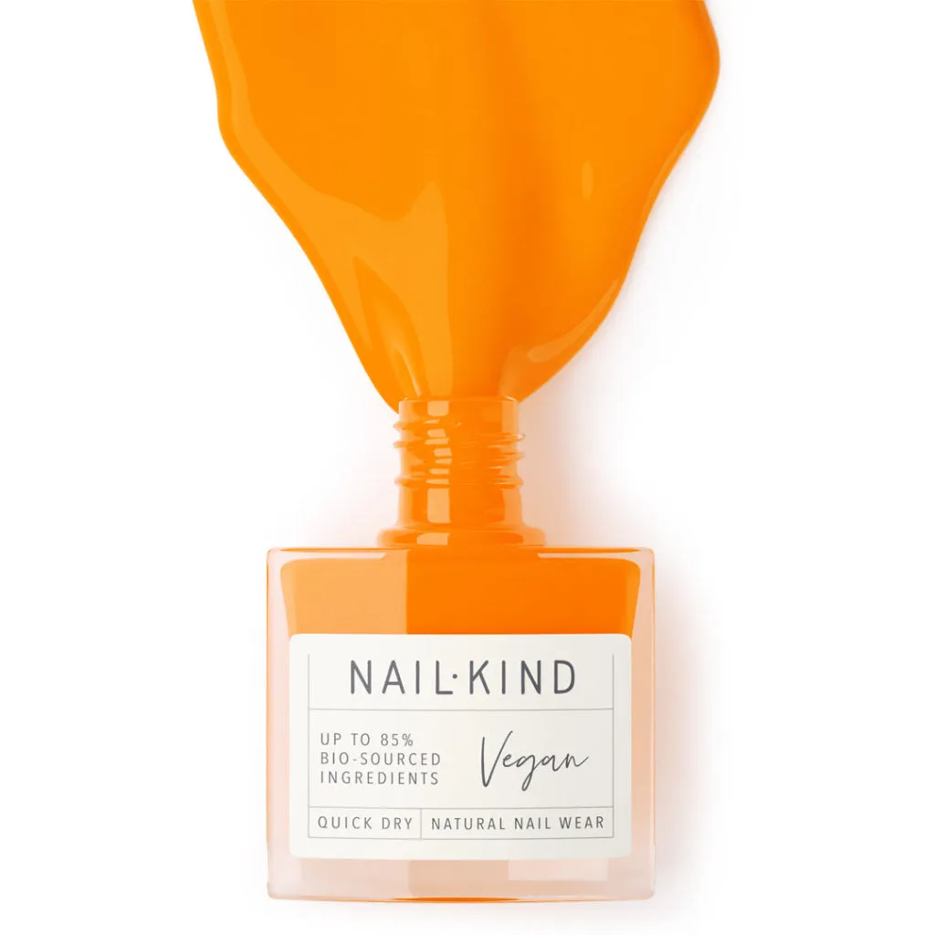 Natural Vegan Nail Varnish - Ohh My Orange