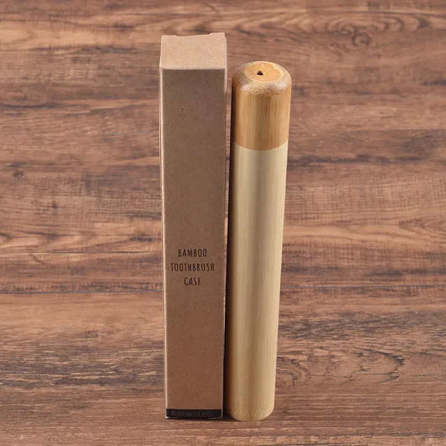 New! 5-Pack bamboo toothbrushes for adults