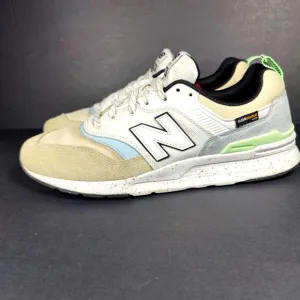 New Balance 997H Cordura Pastel Blue  Off White Athletic Sneaker Mens Shoe Sz 12