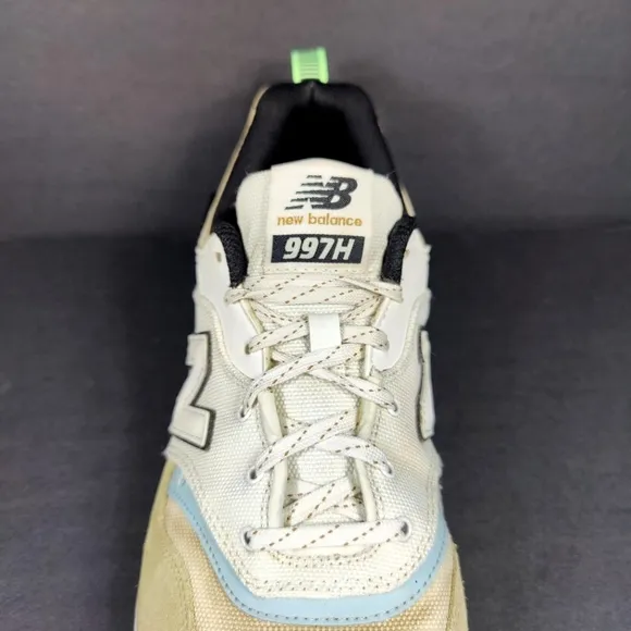 New Balance 997H Cordura Pastel Blue  Off White Athletic Sneaker Mens Shoe Sz 12