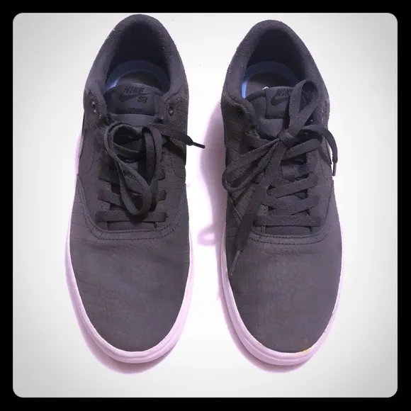 Nike check solar PRM black gray and white sneakers