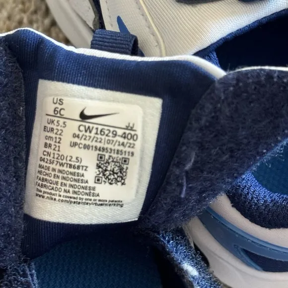 Nike Court Borrow Low 2 and Air Max Bolt - both size 6C