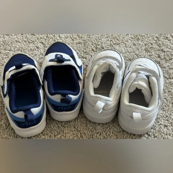 Nike Court Borrow Low 2 and Air Max Bolt - both size 6C