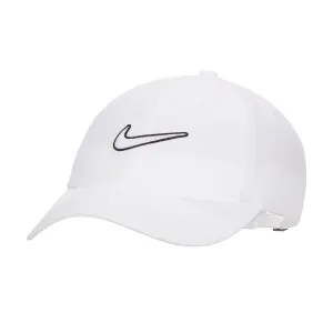 Nike - Unstructured Swoop Cap White/White