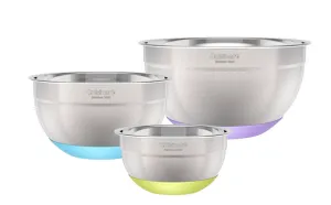 Nonslip Stainless Steel Mixing Bowls Set/3