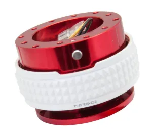 NRG SRK-210RD-GL Red Body / Glow in the Dark Pyramid Ring Quick Release Gen 2.1