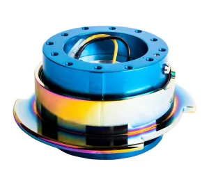 NRG SRK-250NB-MC New Blue Body / Neo Chrome Ring Quick Release Gen 2.5