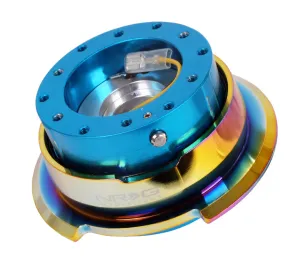NRG SRK-280NB-MC New Blue Body / Neo Chrome Ring Quick Release Gen 2.8