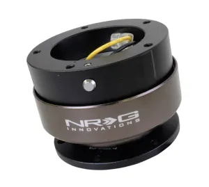 NRG SRK-330BK Black / Black Quick Release Gen 2.5