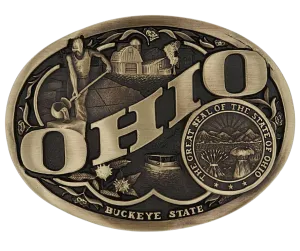 Ohio State Buckle