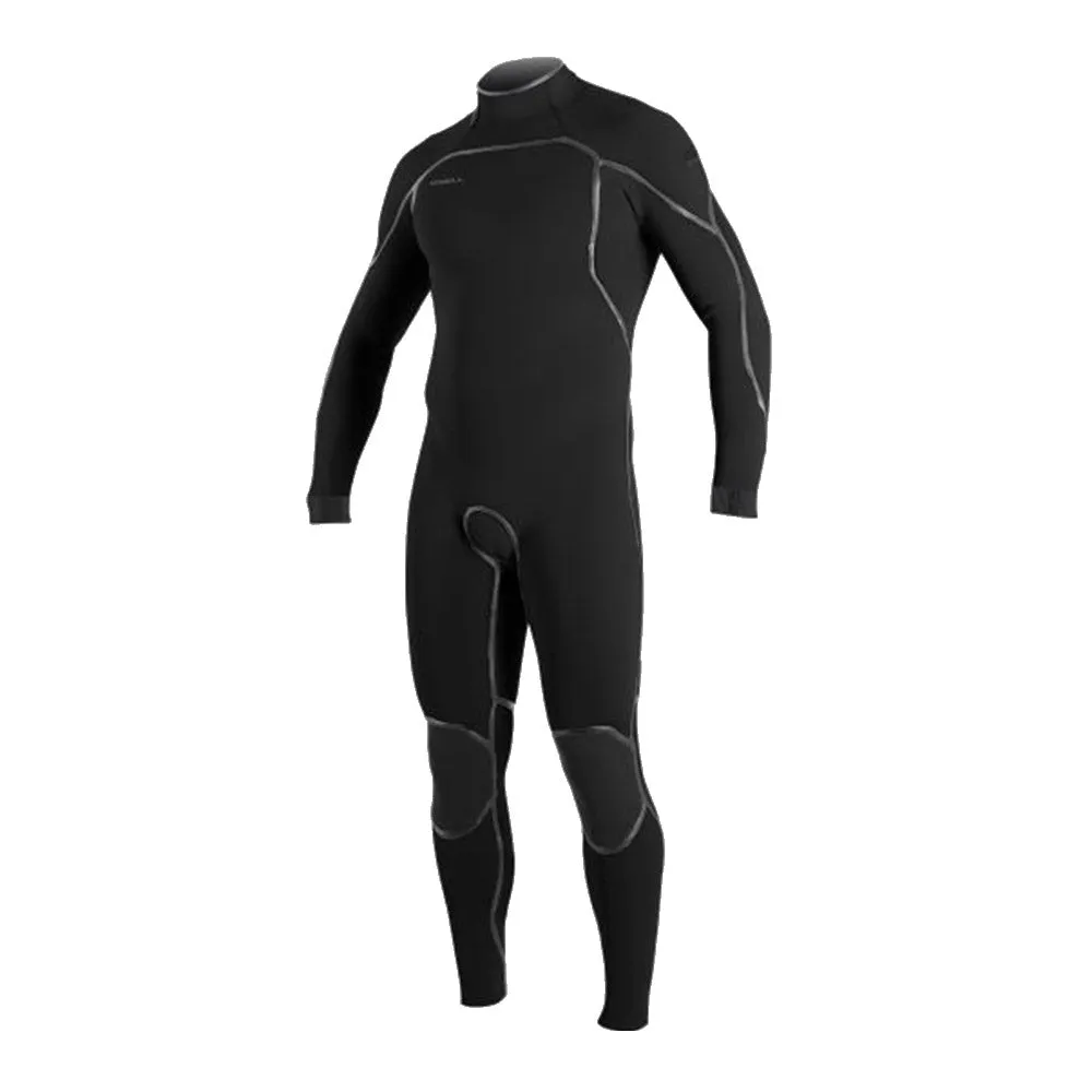 O'Neill Psycho One 4/3mm B/Z Wetsuit  - Black/Black