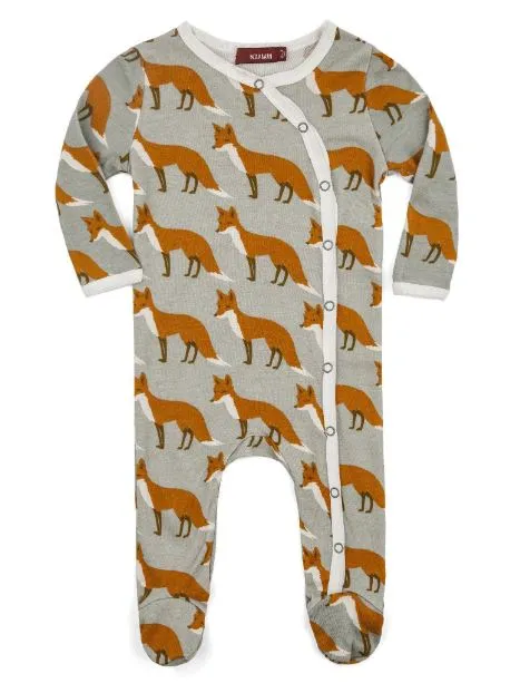 Orange Fox  Footie