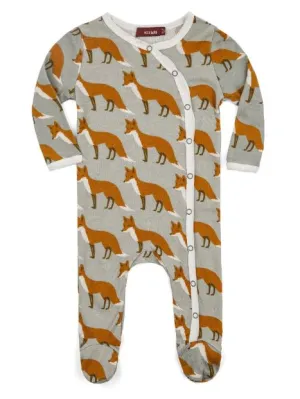 Orange Fox  Footie