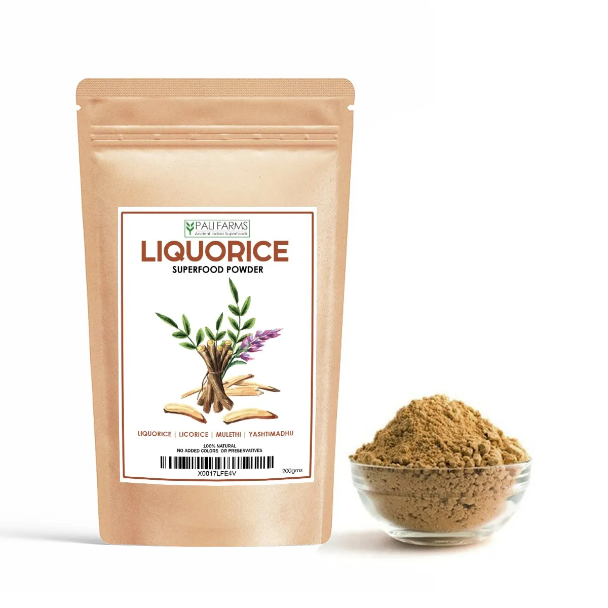 Pali Farms Liquorice Powder (Mulathi) 200 GM