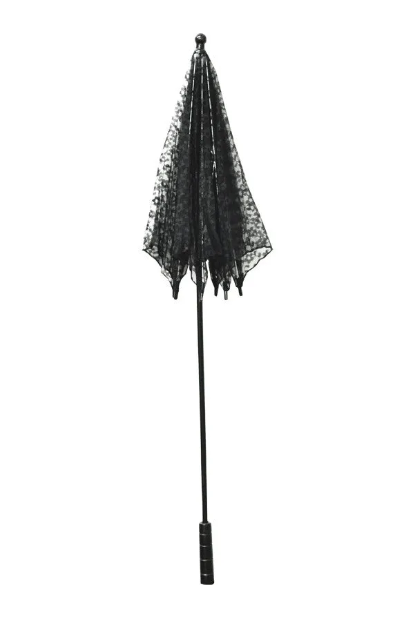 Parasol Lace Black  Costume Accessories