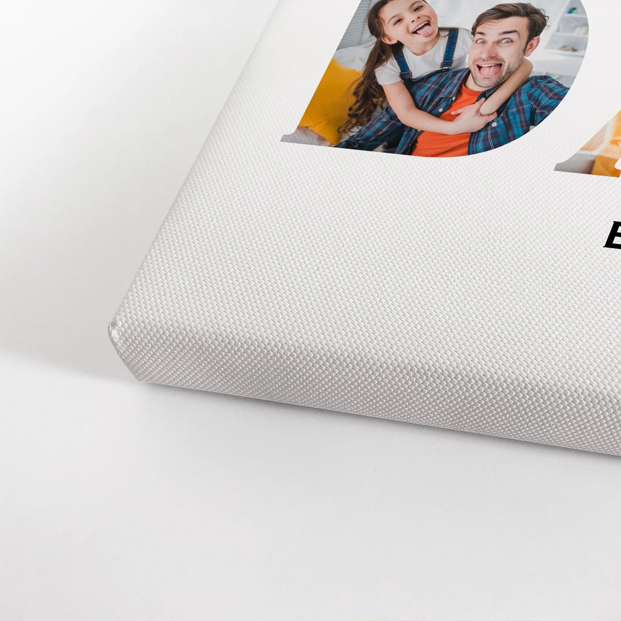 Personalized Father Gift Wall Art Custom Photo Collage DAD Letter Shape You are the Best Dad Ever