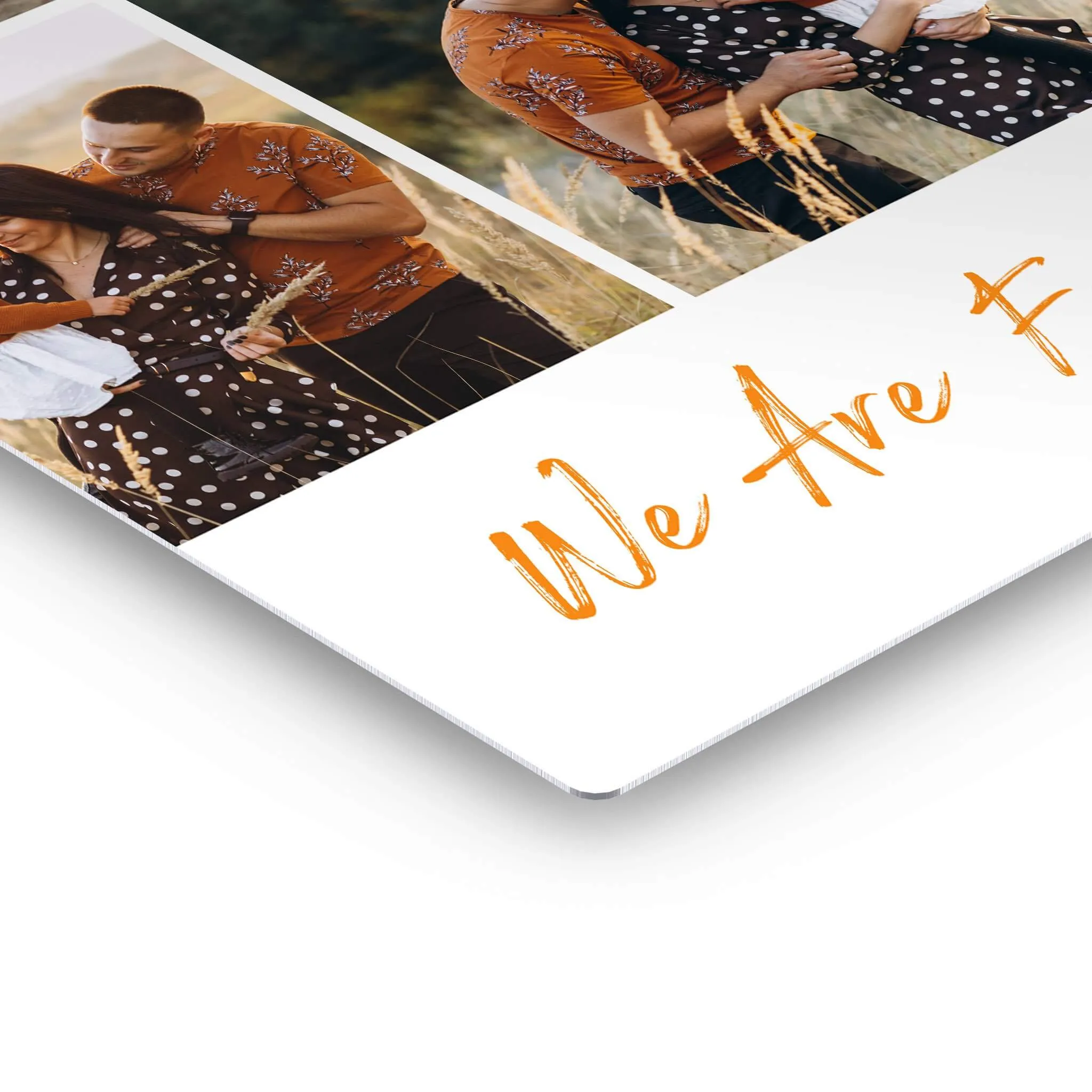 Personalized Gift Wall Art Custom Photo Collage with Customized Text