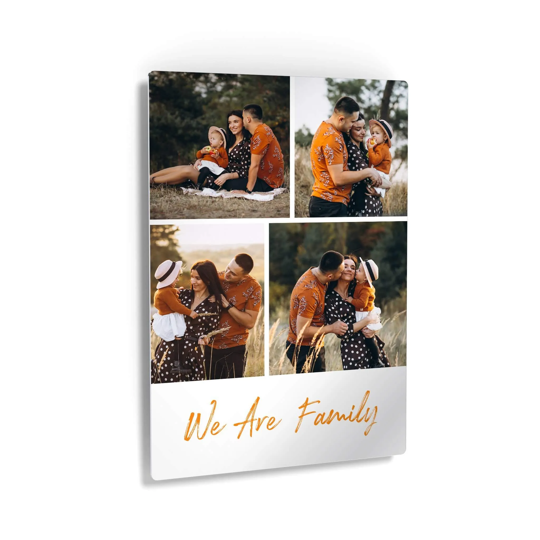 Personalized Gift Wall Art Custom Photo Collage with Customized Text
