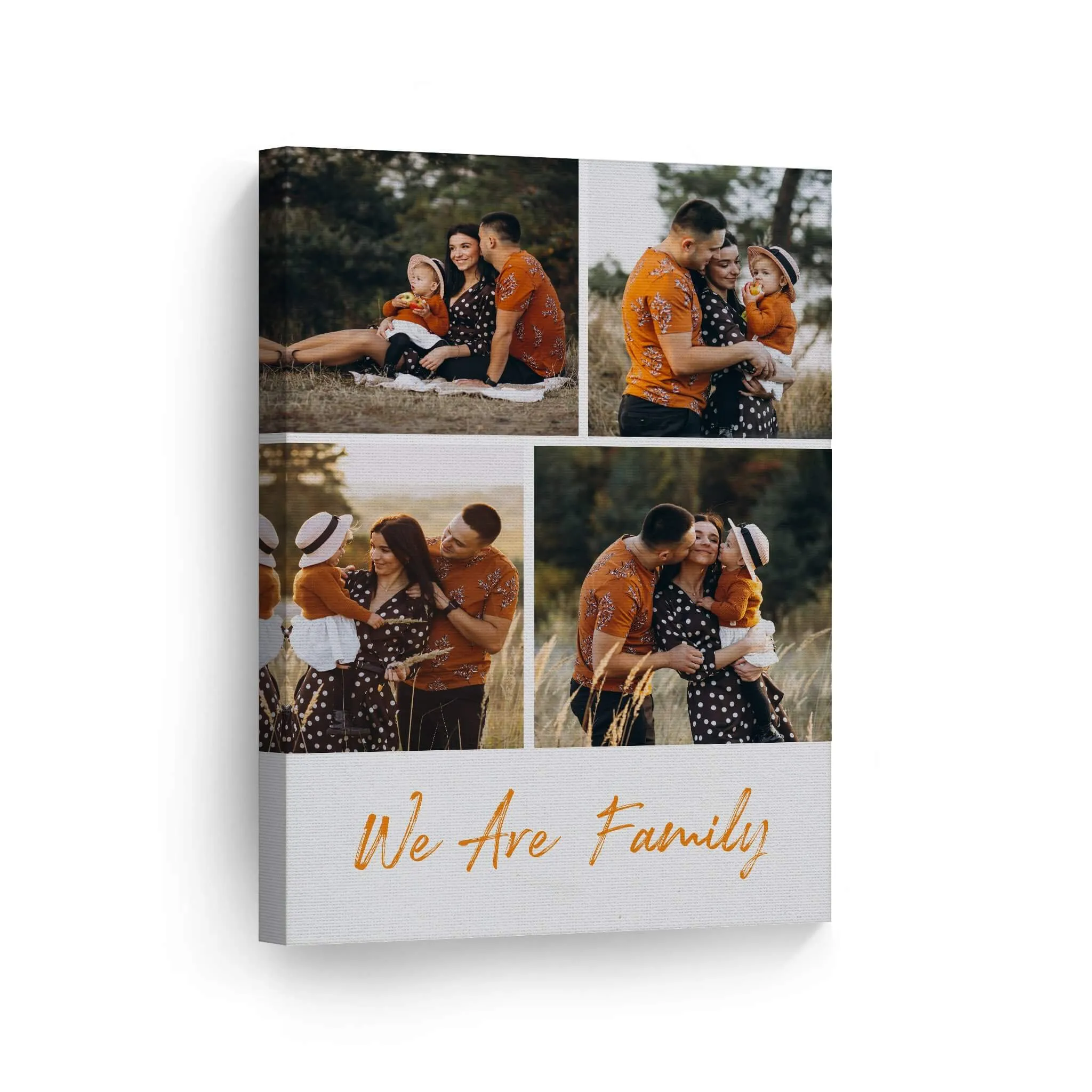 Personalized Gift Wall Art Custom Photo Collage with Customized Text