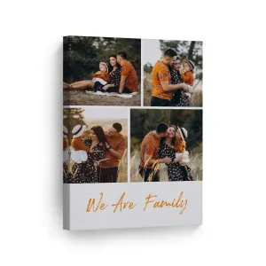 Personalized Gift Wall Art Custom Photo Collage with Customized Text