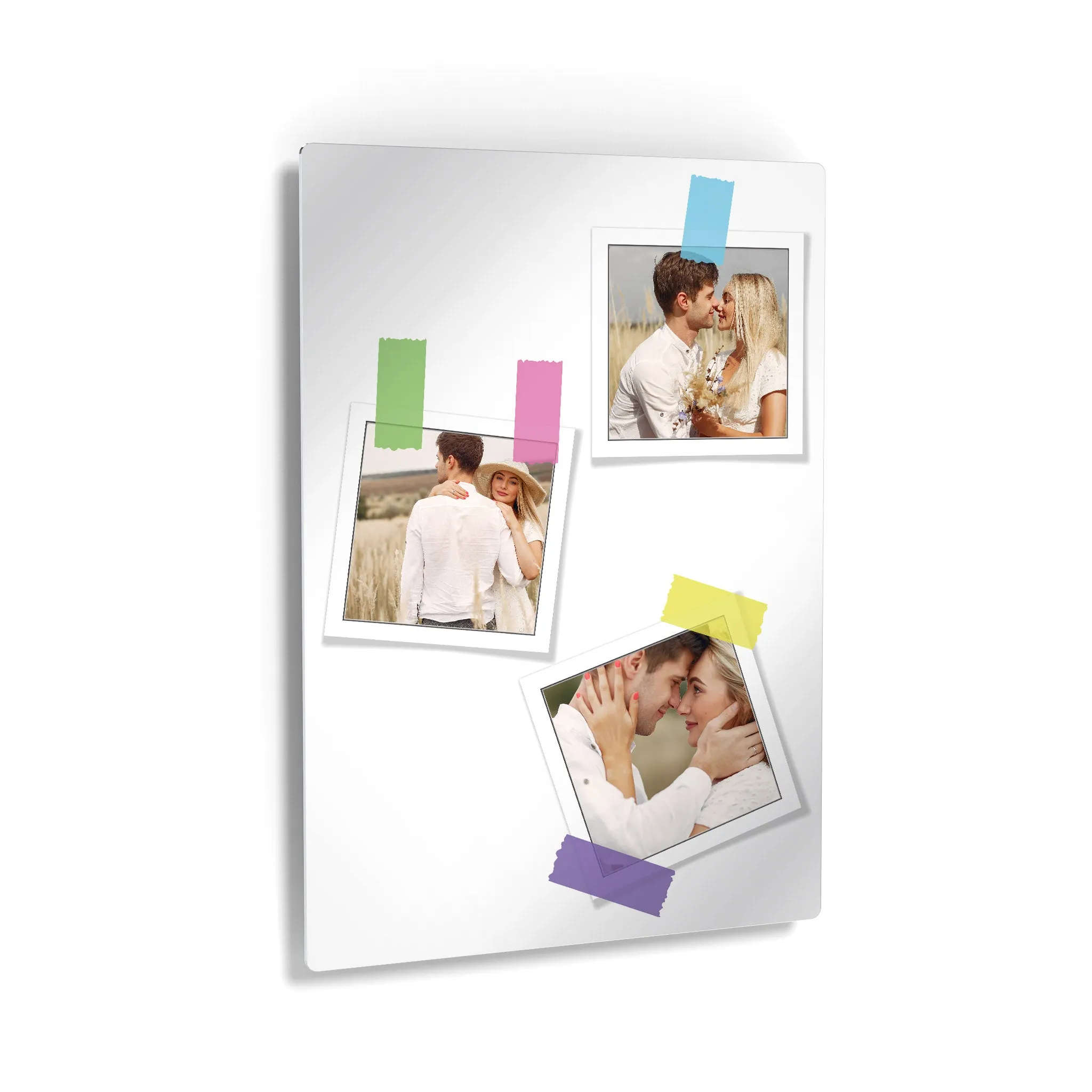 Personalized Gift Wall Art Custom Photo Collage with Polaroid Frames