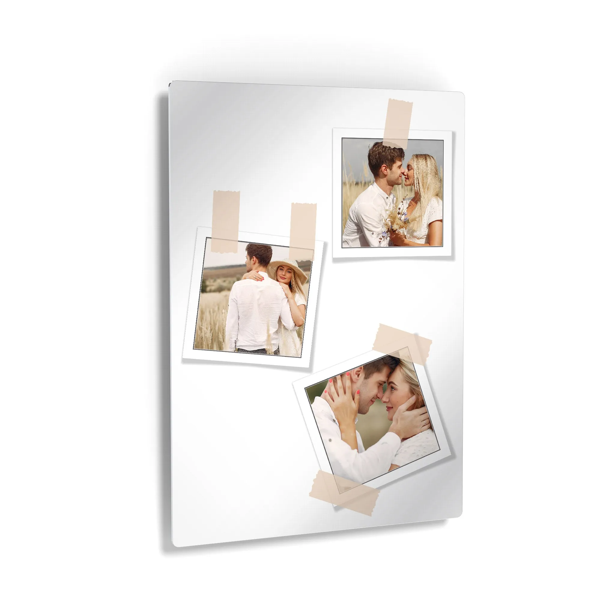 Personalized Gift Wall Art Custom Photo Collage with Polaroid Frames